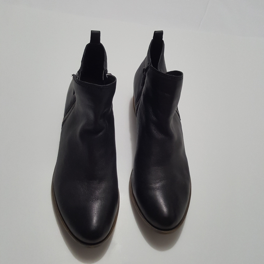 Lucky Brand Black Ankle Boots